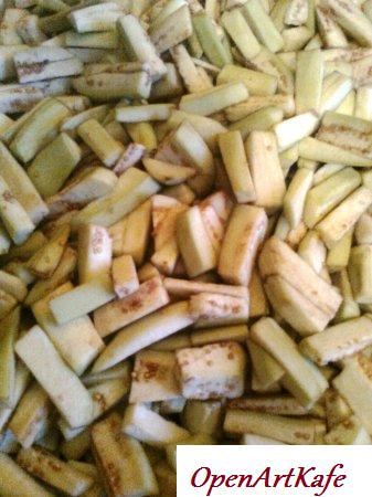 Баклажаны, консервированные с майонезом