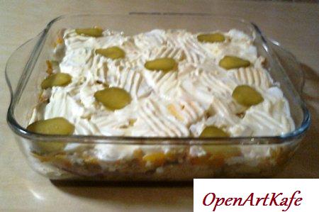 Салат из сардины Салат из сардины