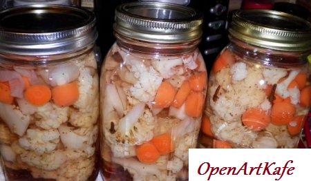 Маринованная цветная капуста Маринованная цветная капуста