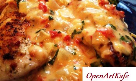 Курица в орехово-чесночном соусе сациви Курица в орехово-чесночном соусе сациви