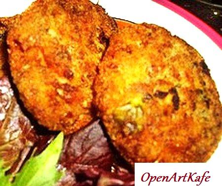 Котлеты с грибами