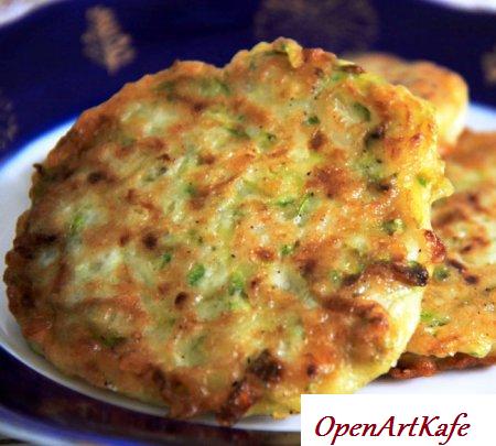 Кабачковые оладьи Кабачковые оладьи